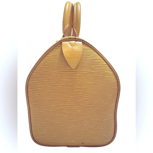 Louis Vuitton Yellow Epi Leather Speedy 25 - Picture 4 of 16